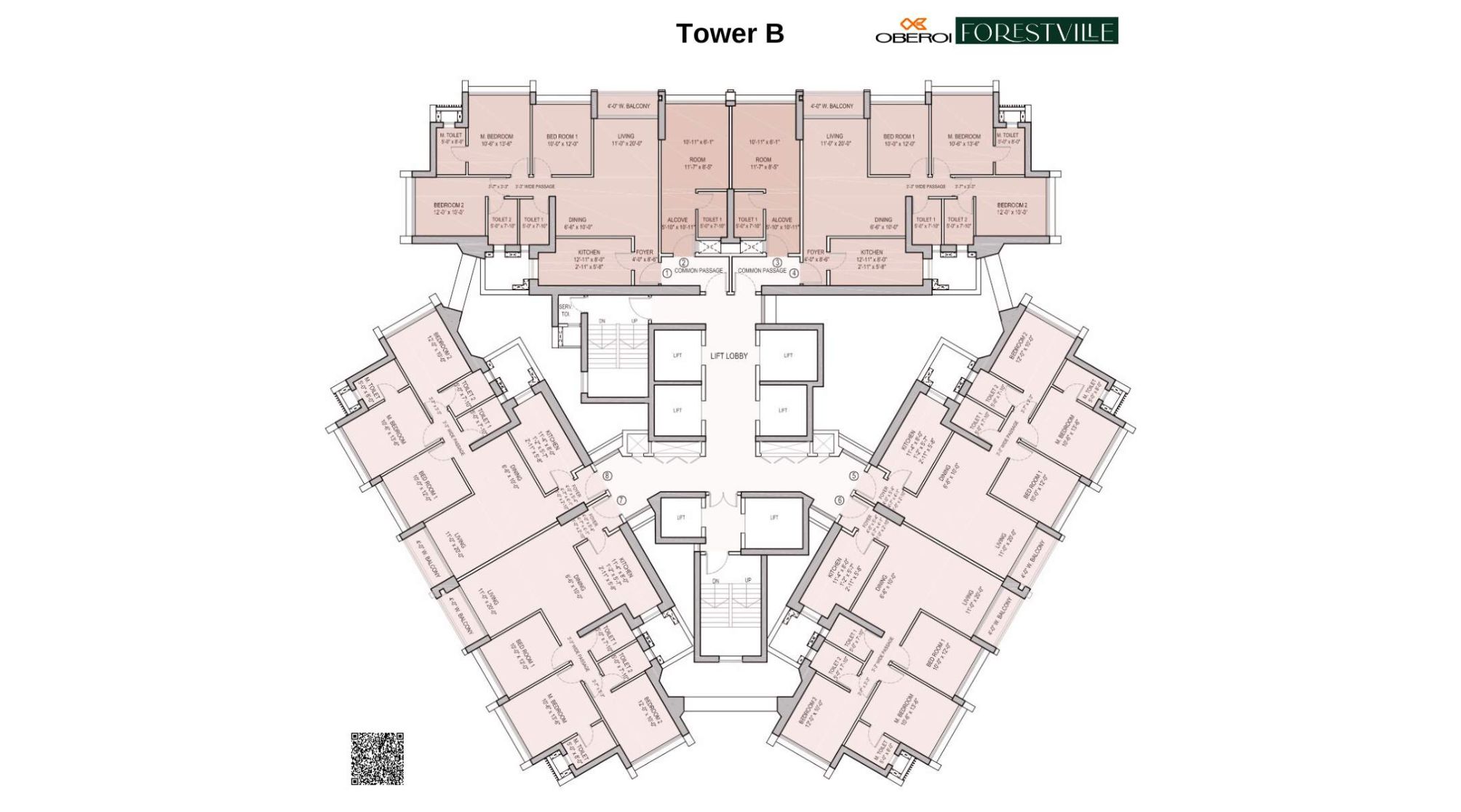 Forestville-Kolshet-Floor-Plan-Tower-B